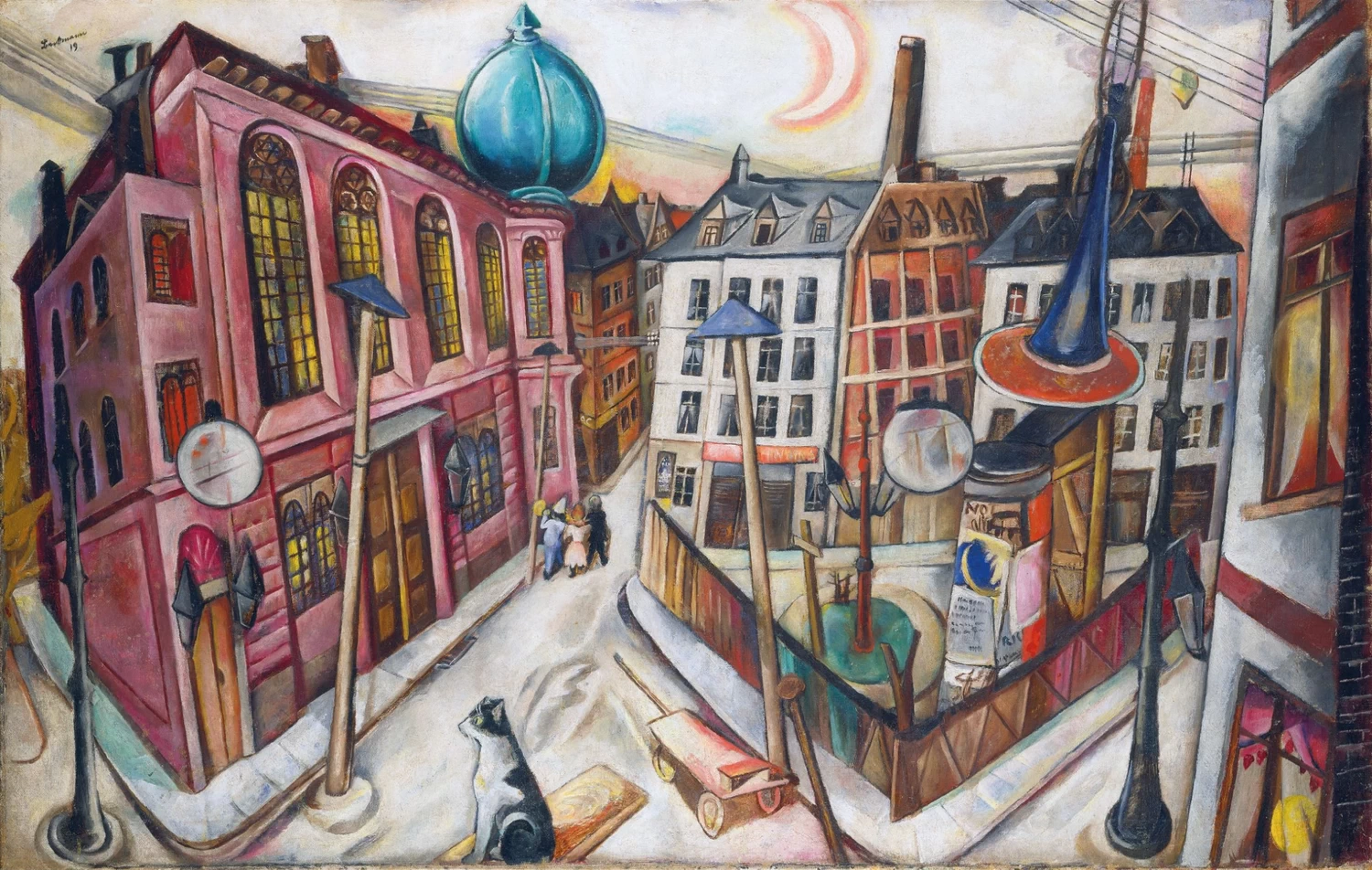 La sinagoga, 1919 - Städel Museum Frankfurt